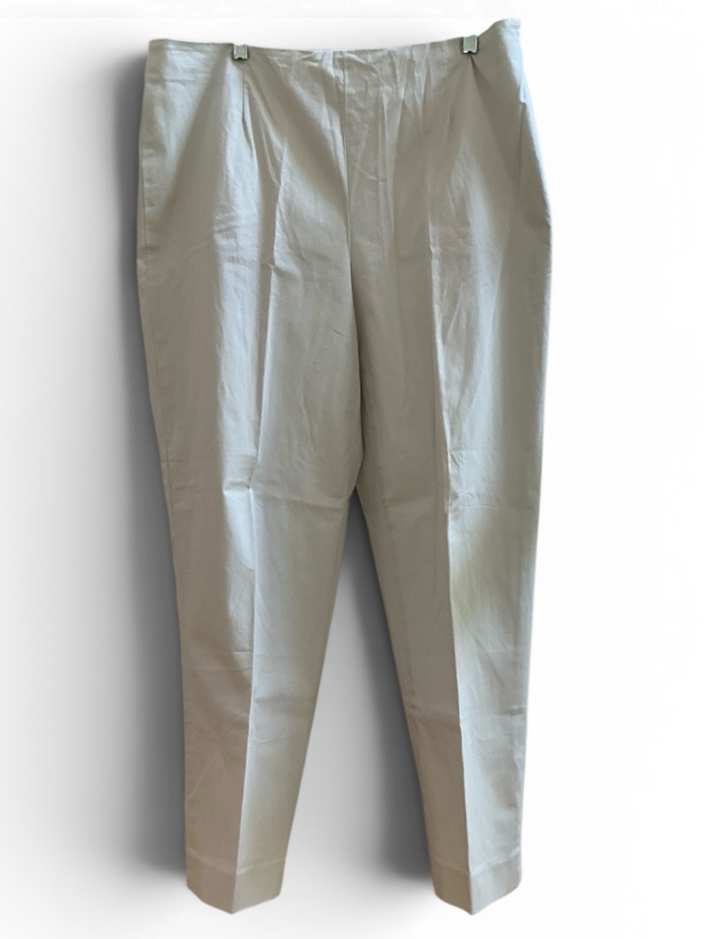 Talbots Straight-Leg Beige Straight Leg Pants